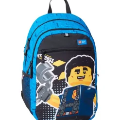 SELECCION DRIM Lego City Mochila Escolar Azul- Escolar