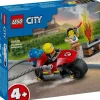 LEGO Lego|City Moto de Rescate de Bomberos