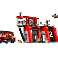 LEGO City Parque de Bomberos con Camión de Bombero- Lego