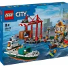 LEGO Lego|City Puerto Marítimo con Buque de Mercancías