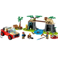 LEGO City Rescate de la Fauna Salvaje: Todoterreno- Lego