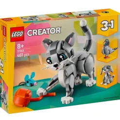 LEGO Lego|Creator 3 en 1 Gato Juguetón