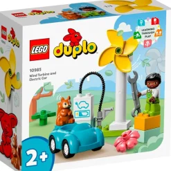 LEGO Lego|Duplo Aerogenerador y Coche Eléctrico