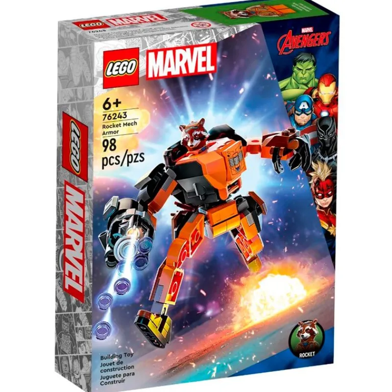LEGO Heroes Armadura Robótica de Rocket- Marvel|Lego