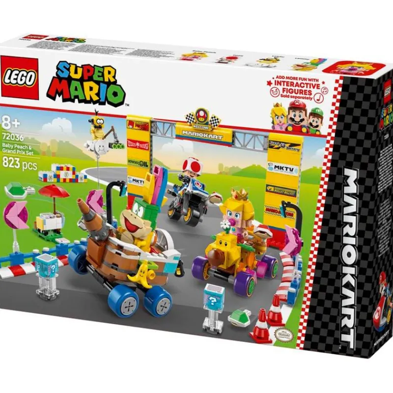 LEGO Lego Personajes|Lego|Mario Kart™: Set Bebé Peach y Grand Prix