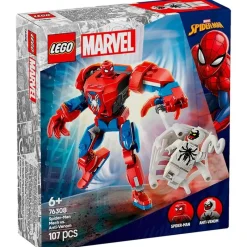 LEGO Marvel|Lego|Marvel Armadura Robótica de Spider-Man vs. el Anti-Venom