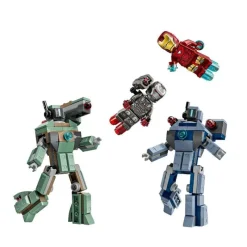 LEGO Lego Personajes|Lego|Marvel Iron Man y Máquina de Guerra vs. Drones de Hammer