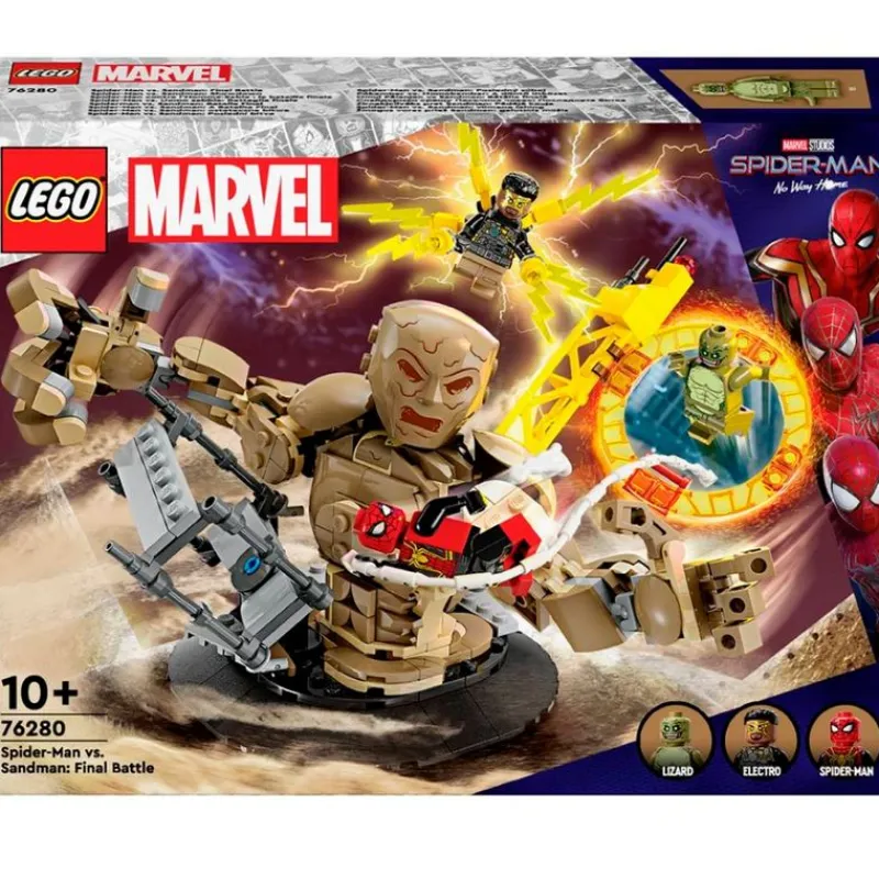LEGO Marvel|Lego Personajes|Marvel Spiderman vs. Sandman: Batalla Final