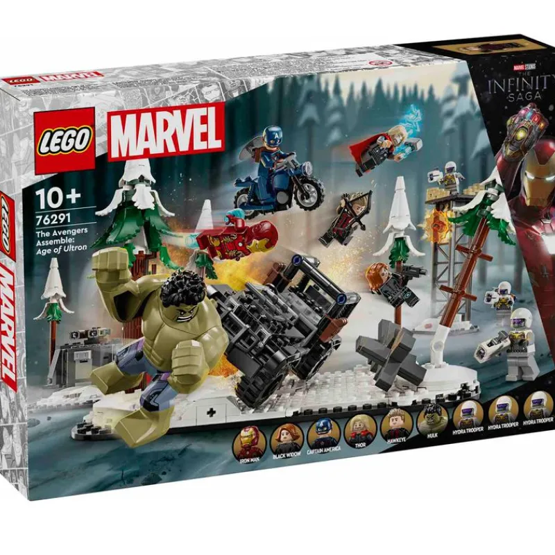 LEGO Marvel|Lego Personajes|Marvel Vengadores Reunidos: Era de Ultrón