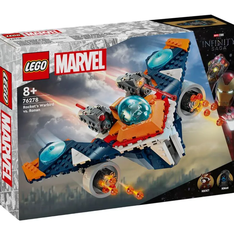 LEGO Marvel|Lego Personajes|Marvel Warbird de Rocket vs. Ronan