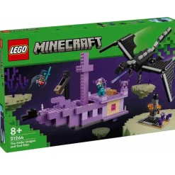 LEGO Lego Personajes|Lego|Minecraft Dragón Ender y el Barco del End