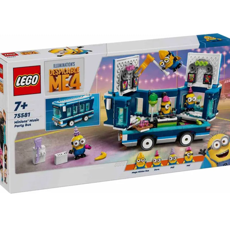 LEGO Minions Bus de Fiesta Musical- Lego