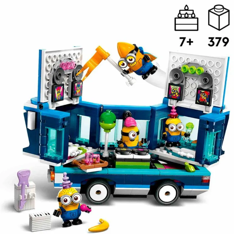 LEGO Minions Bus de Fiesta Musical- Lego