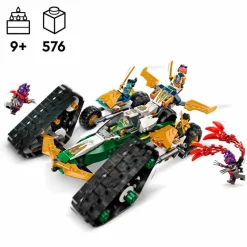 LEGO Lego|Ninjago Vehículo Combinado del Equipo Ninja
