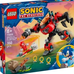 LEGO Lego Personajes|Lego|Sonic Knuckles vs. Meca Egg Crusher del Dr. Eggman