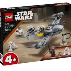 LEGO Star Wars|Lego|Star Wars Caza Estelar N-1 de Mando y Grogu