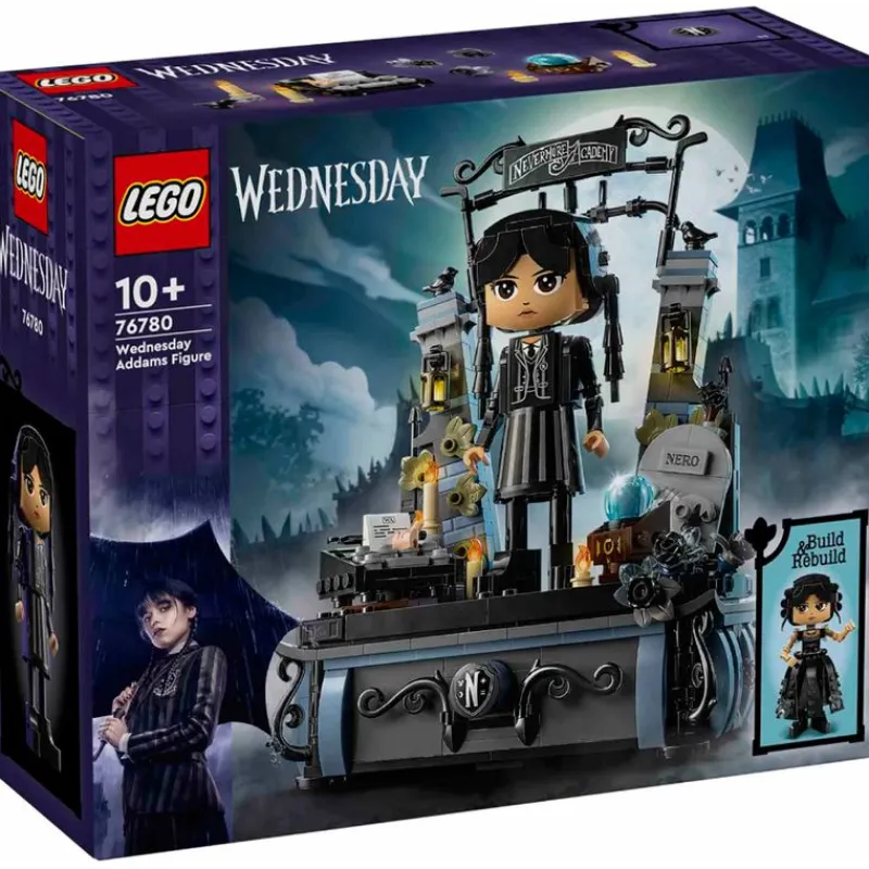 LEGO Wednesday Figura de Miércoles Addams- Halloween|Lego