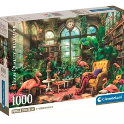 CLEMENTONI Puzzles Y Construcciones|Librería Puzzle 1000 Piezas