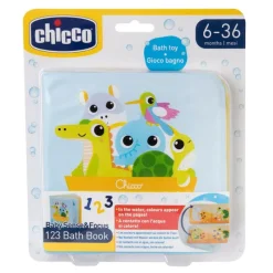 CHICCO Libro 123 para Baño- Primera Infancia Y Preescolar