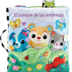 VTECH Primera Infancia Y Preescolar|Libro Sensorial Bosque Sorpresa