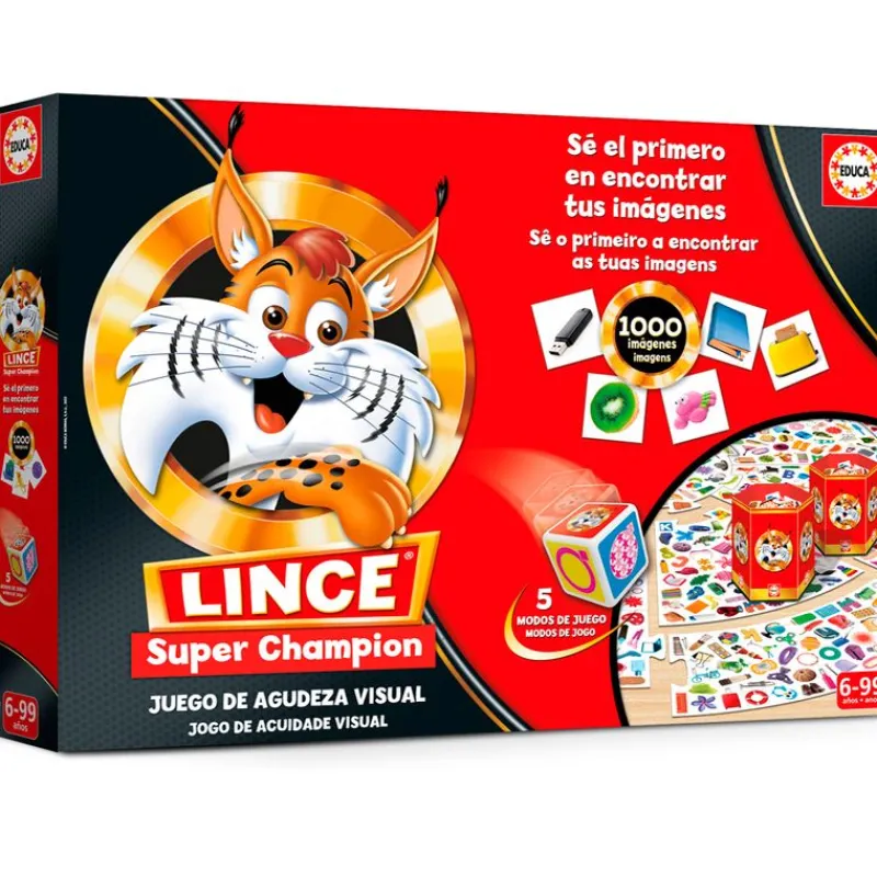 EDUCA Lince Super Champion- Juegos Y Juguetes Educativos