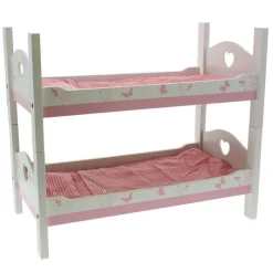 SELECCION DRIM Juegos Y Juguetes De Imitación|Litera de Madera Corazón