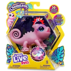FAMOSA Little Live Pets Camaleón Luminoso Nova- Electrónicos