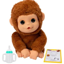 FAMOSA Little Live Pets My Baby Monkey Mascota Interactiv- Electrónicos