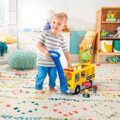 FISHER PRICE Primera Infancia Y Preescolar|Vehículos, Trenes Y Parkings|Little People Autobús Escolar Amarillo Grande