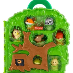 FISHER PRICE Little People Estuche portátil Amigos del Bosque- Primera Infancia Y Preescolar