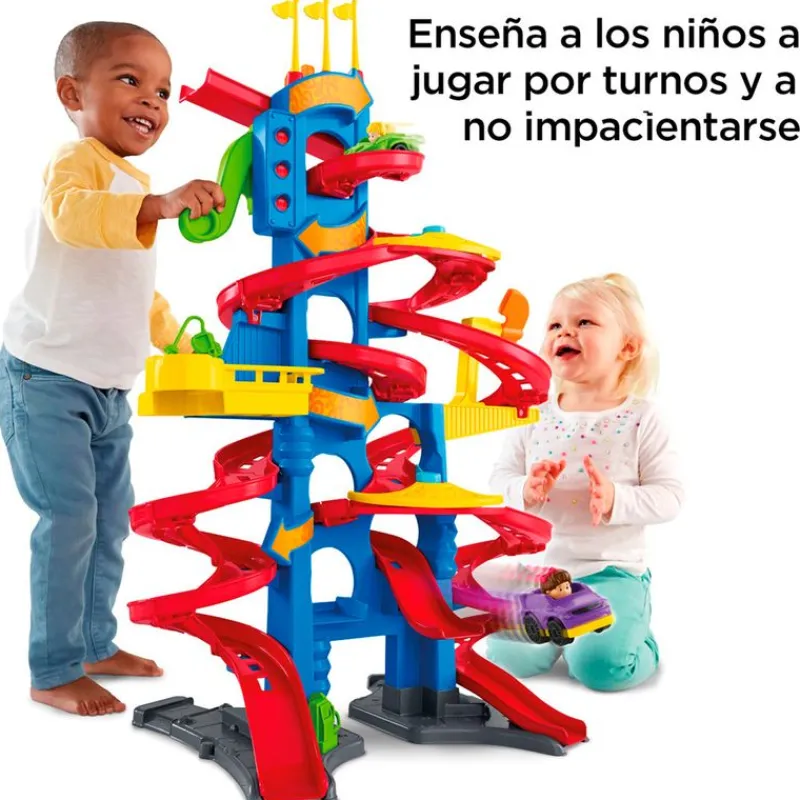 FISHER PRICE Little People Garaje Cochelandia- Vehículos, Trenes Y Parkings