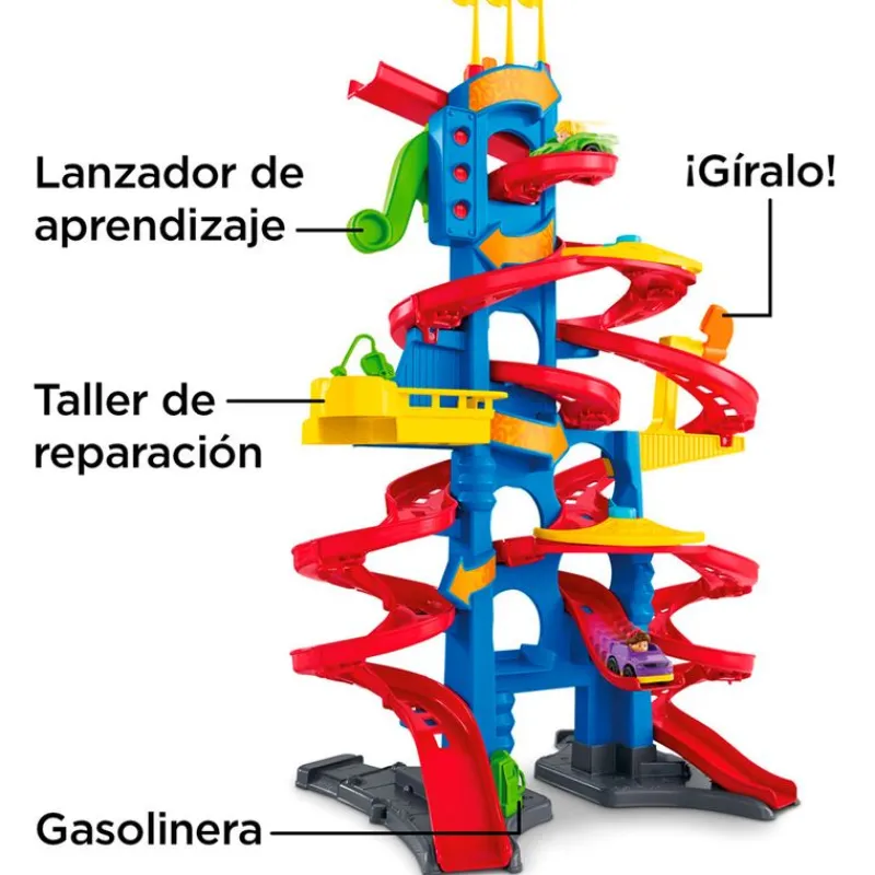 FISHER PRICE Little People Garaje Cochelandia- Vehículos, Trenes Y Parkings