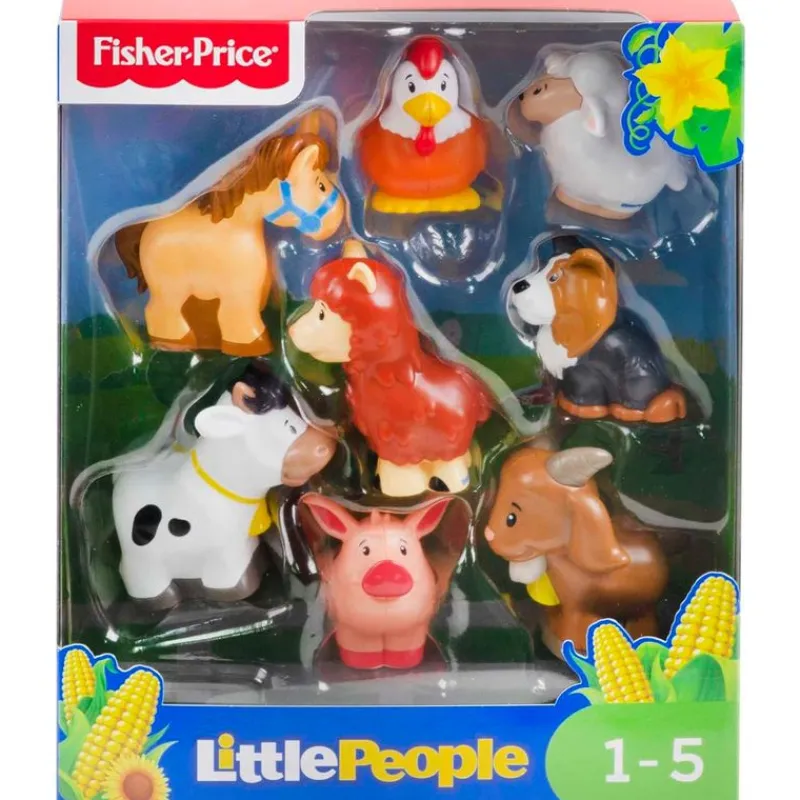 FISHER PRICE Primera Infancia Y Preescolar|Figuras Y Figuras De Acción|Little People Pack Animales de Granja