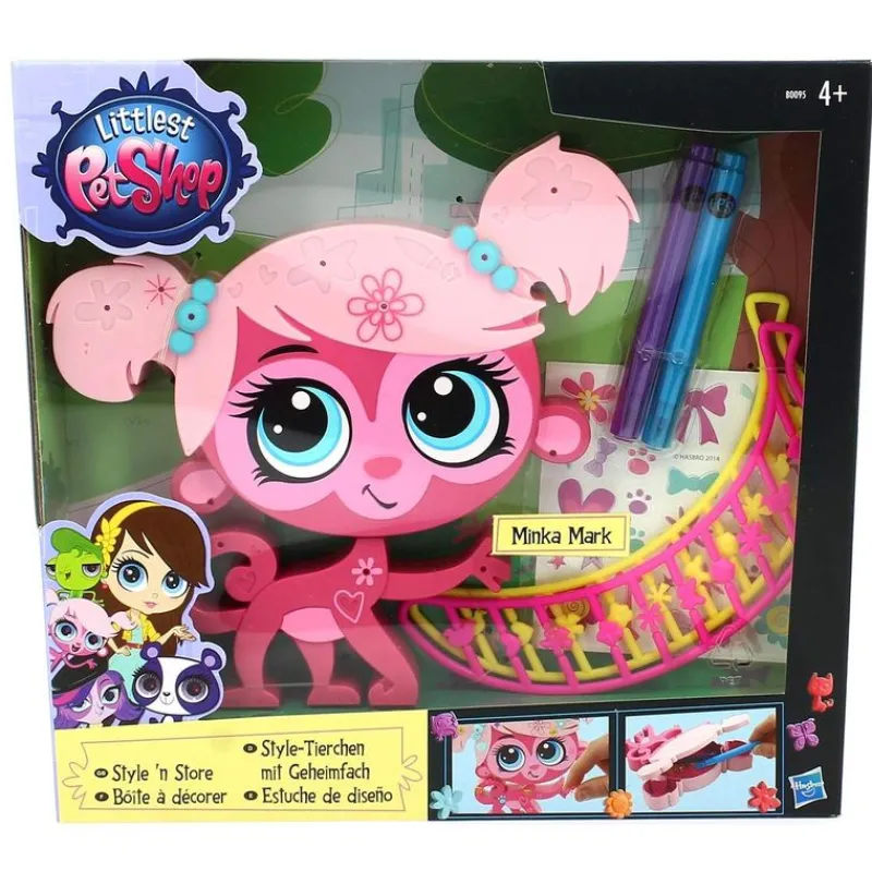 HASBRO Littlest Pet Shop Deco Minka Mark- Manualidades