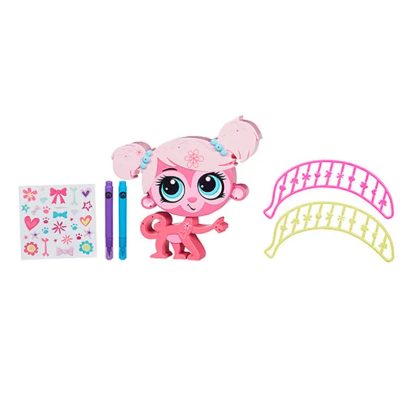 HASBRO Littlest Pet Shop Deco Minka Mark- Manualidades