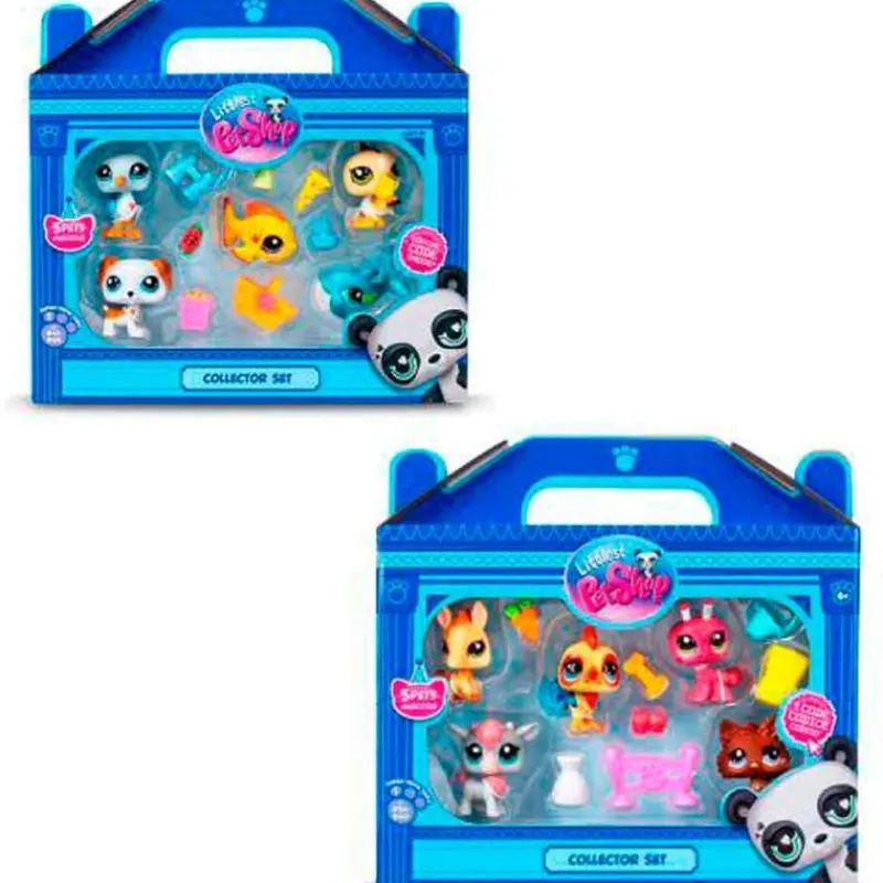 BANDAI Littlest Pet Shop Pack Coleccionista Surtido- Figuras Y Figuras De Acción
