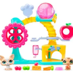 BANDAI Littlest Pet Shop Playset Hora de la Diversión- Muñecas|Figuras Y Figuras De Acción