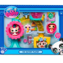 BANDAI Littlest Pet Shop Playset Hora de la Diversión- Muñecas|Figuras Y Figuras De Acción