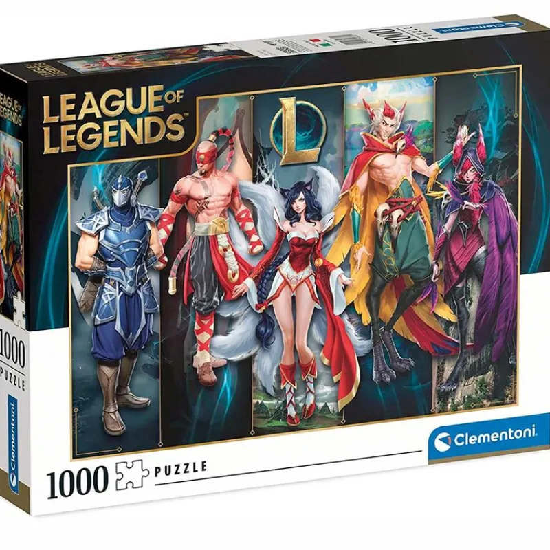 CLEMENTONI LOL League of Legends Puzzle 1000 Piezas- Puzzles Y Construcciones