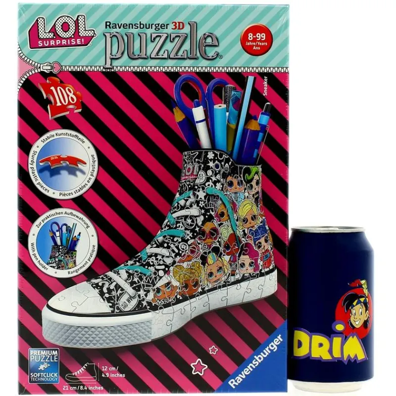 RAVENSBURGER Puzzles Y Construcciones|LOL Surprise Puzzle 3D Portalápices