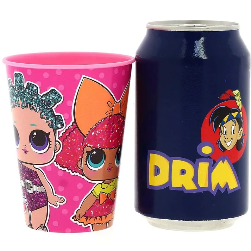 SELECCION DRIM LOL Surprise Vaso 260 ml- Escolar