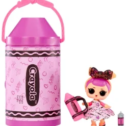 MGA LOL Surprise x Crayola Color Me Studio Sorpresa- Manualidades|Muñecas