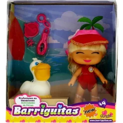 FAMOSA Muñecas|Los Barriguitas Profesión de Vacaciones Cuidadora de Aves