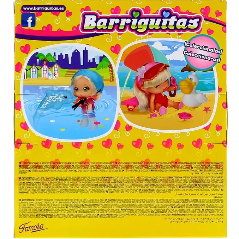 FAMOSA Muñecas|Los Barriguitas Profesión de Vacaciones Cuidadora de Aves