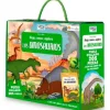 SELECCION DRIM Juegos Y Juguetes Educativos|Los Dinosaurios Puzzle + Libro