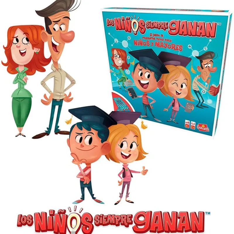GOLIATH Juegos De Mesa|Los Niños Siempre Ganan Juego de Mesa