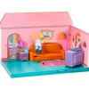 JAKKS PACIFIC Figuras Películas Y Series|Figuras Y Figuras De Acción|Los Simpson Playset Diorama Salón