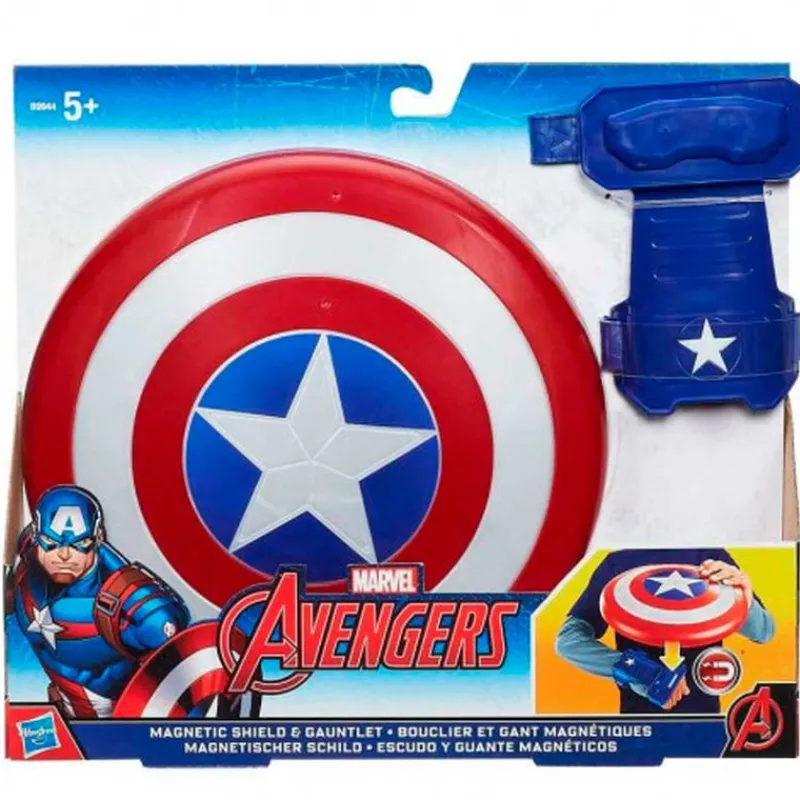 HASBRO Los Vengadores Capitán América Escudo Magnético- Juegos Y Juguetes De Imitación