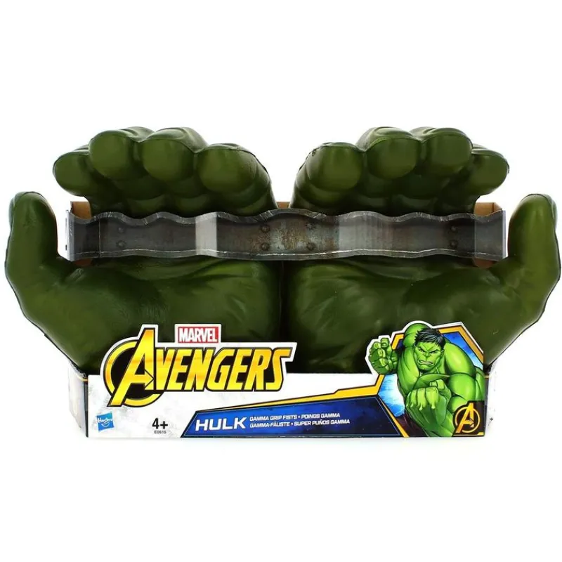 HASBRO Los Vengadores Hulk Super Puños Gamma- Disfraces Y Complementos|Disfraces Y Complementos