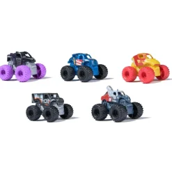 SPIN MASTER Los Vengadores Monster Jam Mini Pack 3 Surtido- Vehículos, Trenes Y Parkings